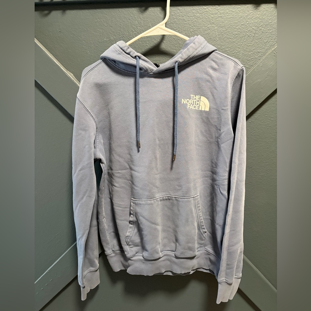 The North Face Men's Light Blue Hoodie **See Description**